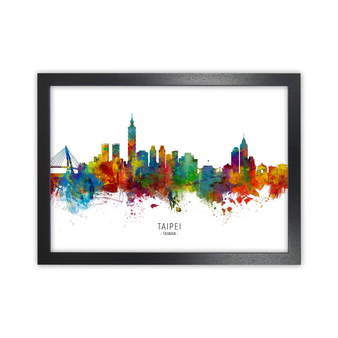 Taipei Taiwan Skyline by Michael Tompsett - Print