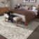 Tapis brun clair Sofia