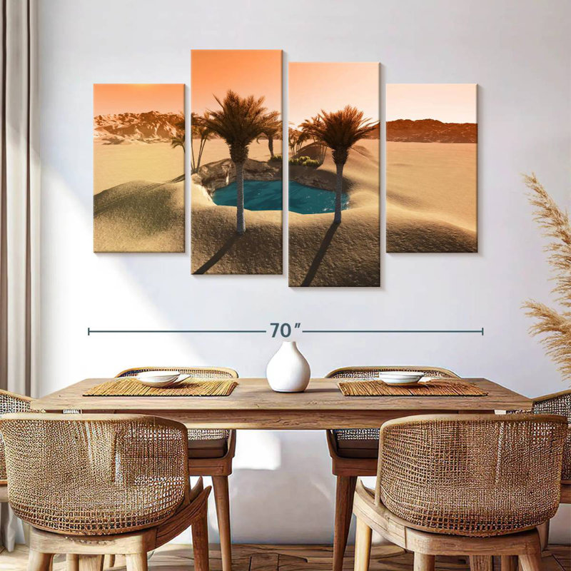 Alvord oasis du désert brûlant, H 42 po x l 68 po