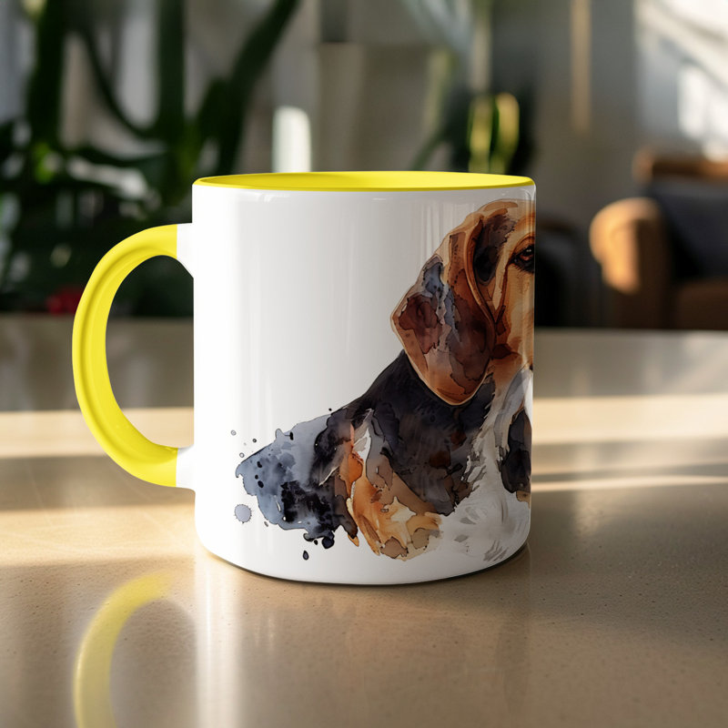 Mug, Yellow, 2
