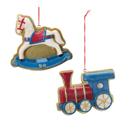Haiya 2.75'' Paper Holiday Shaped Ornament