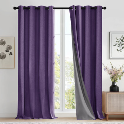 Ipswich Blackout Thermal Grommet Curtain Panels