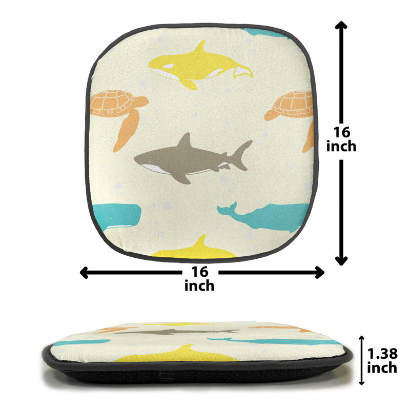 Coussin de siège papillon