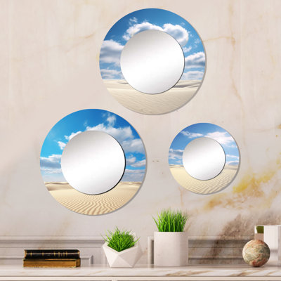 Valen Metal Round Mirror