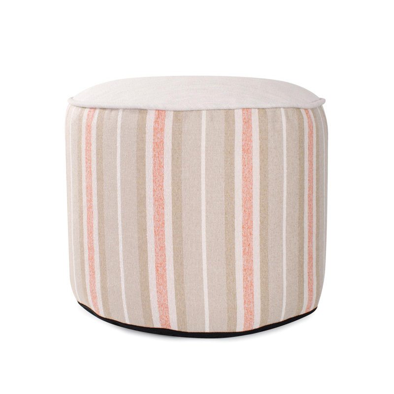 Indoor/Outdoor Pouf Tall Dune, Terra