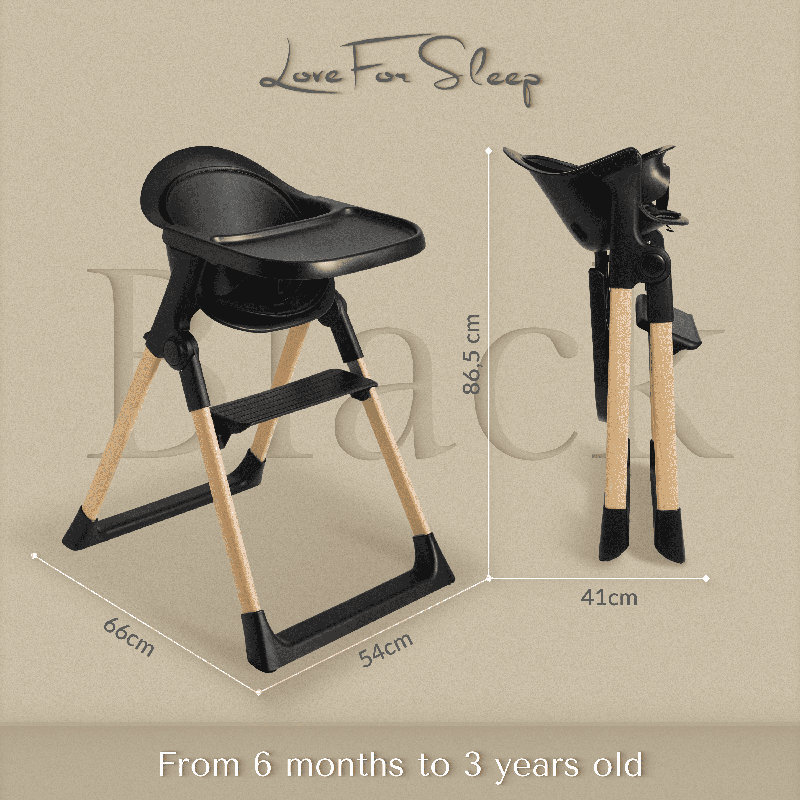 High Chair, Black