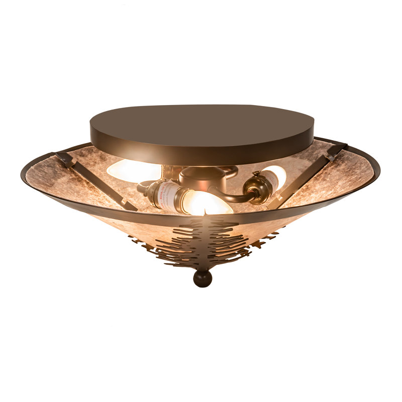 Domaine 3 - Light Semi Flush Mount