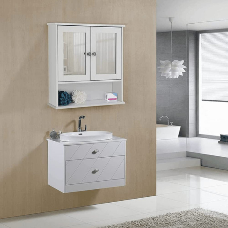 Ledel Wall Bathroom Cabinet
