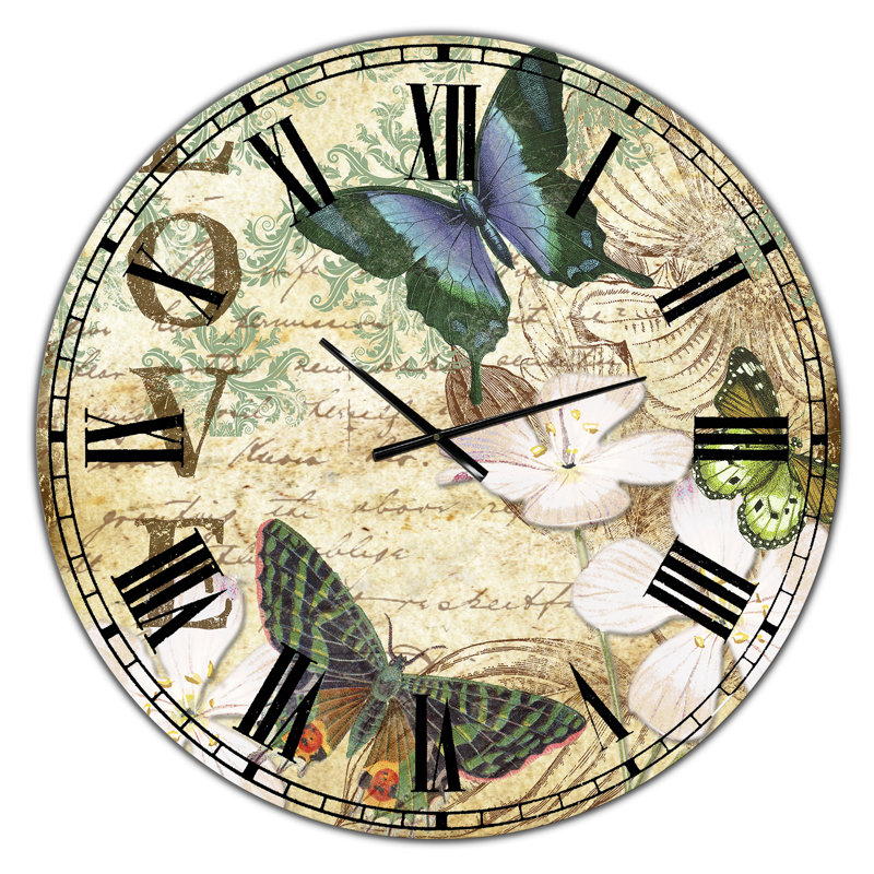 Horloge murale surdimensionnée, Médium