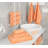 100% Cotton Premium Turkish Bath Towel Set, 6 Piece Super Soft and Absorbent Darcelle Collection-39069985
