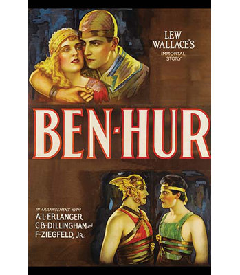« ben-hur », affiche rétro