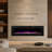Wall-mounted/recessed Electric Fireplace, 750w/1500w Heater (5100 Btu, Heats 400 Sq Ft), 5 Speed/brightness, Remote & Touch Control, Silent (=40db), Etl Certified-151579639