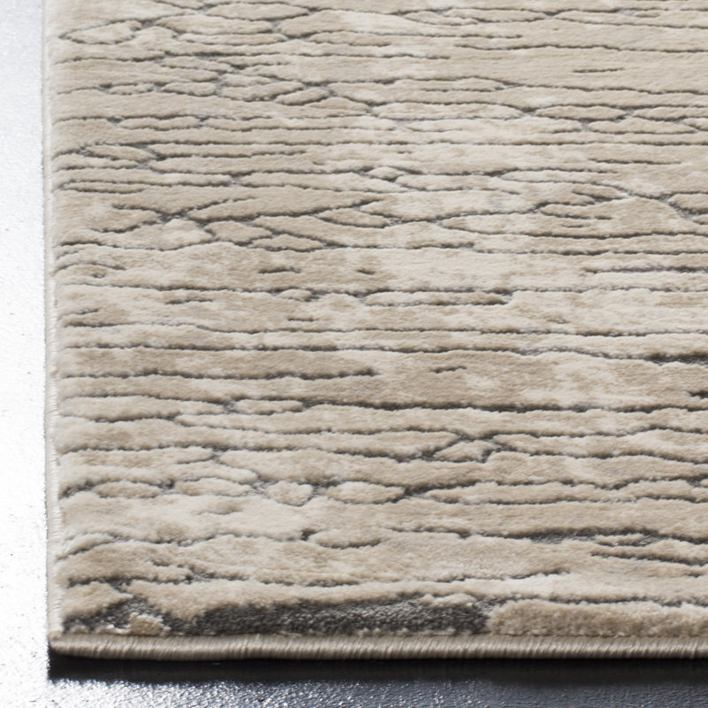 Edvin Performance Abstract Rug, Square 5'