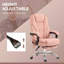Fauteuil de bureau avec repose-pieds Vinsetto Massage