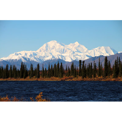 Mont Mckinley, parc national de Denali - photographie sur toile tendue