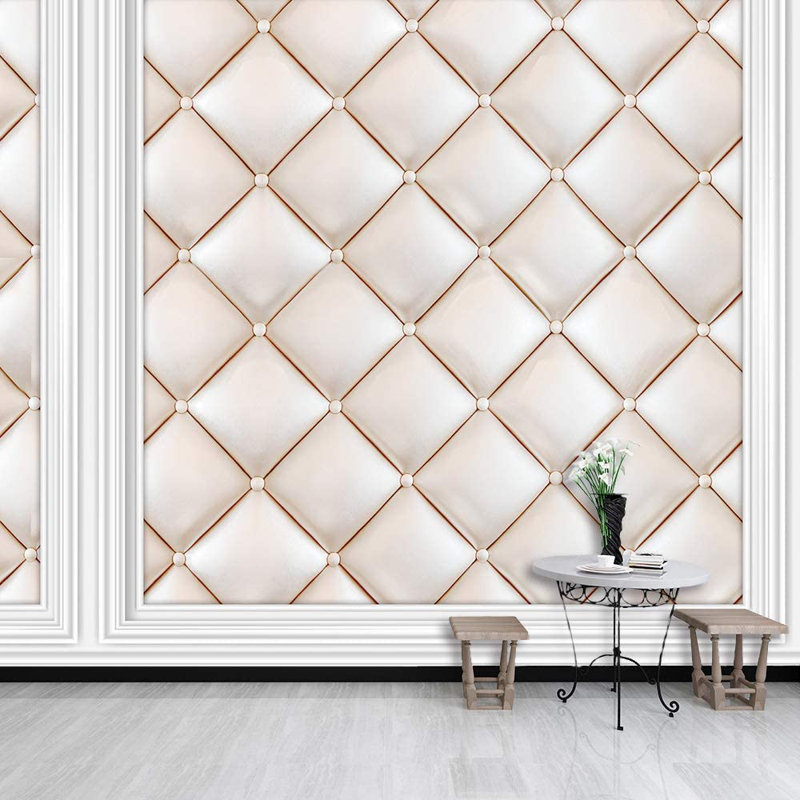 Fake Frame Pattern WMR-WALLFACE-1908-H03, 100" L x 144" W