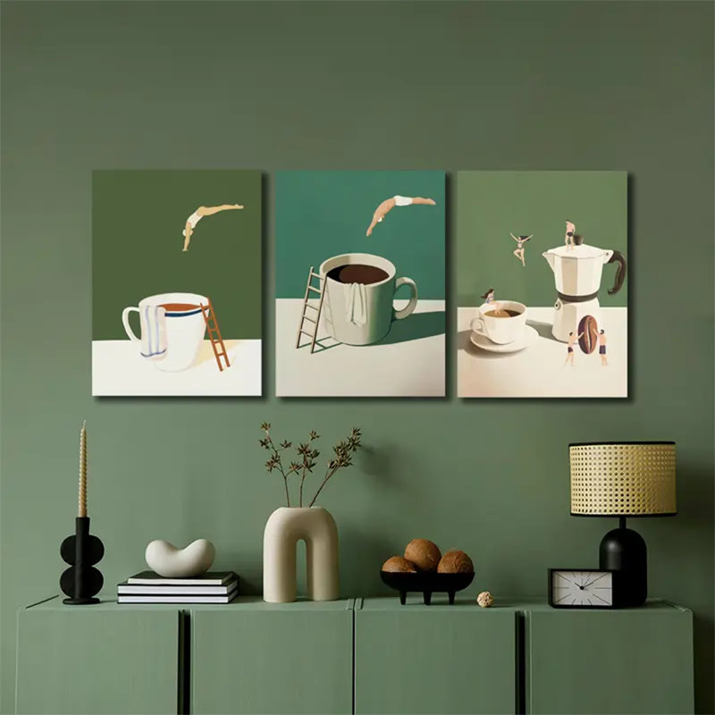 3 Piece Wrapped Canvas Print