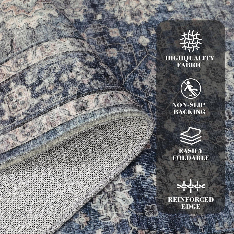 Machine Braided Area Rug, Runner 60 x 230 cm