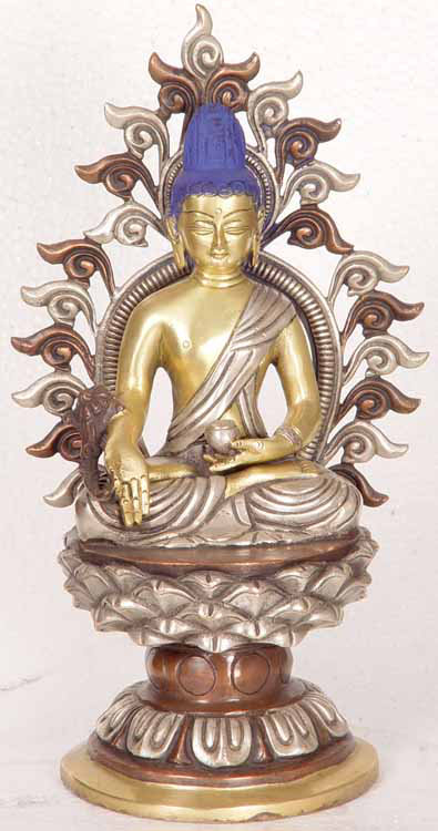 Bouddha tibétain bouddha de la médecine Bouddha