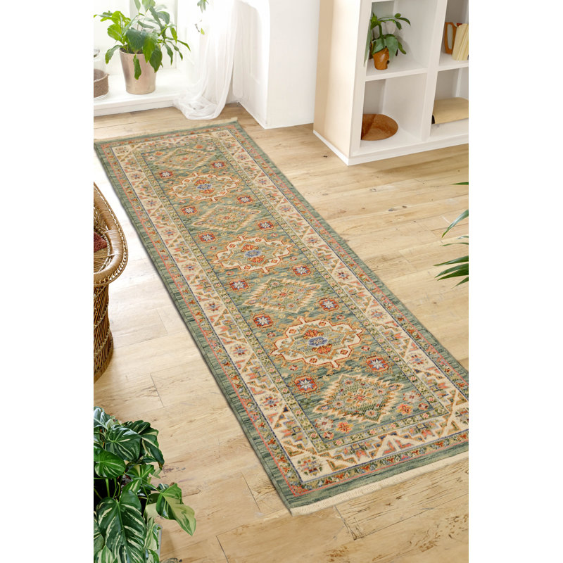 Zoila Geometric Area Rug, Runner 68 x 235cm