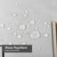 Rideau de douche en marbre avec 12 crochets Marble Space-127352845