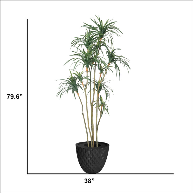 Arbre artificiel en pot 79,6 po