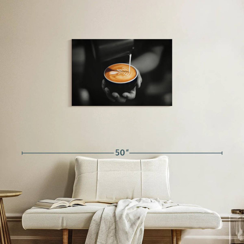 Café au lait Yista Barista, H 20 po x l 30 po