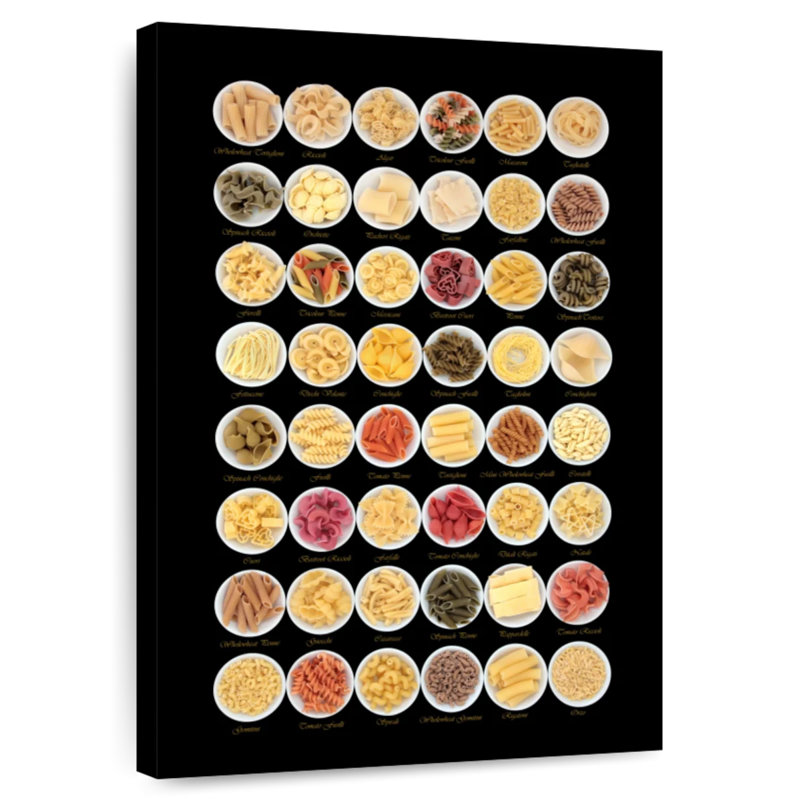 Yarlin Pasta Sampler, 45" H x 30" W