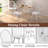Abyade 18'' H Solid Wood Side Chair
