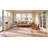 Ladeja Pink Flatweave Wool Contemporary Transitional Hand-Woven Area Rug-783778641