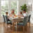 Solid Wood Upholstered Dining Chairs-1296220673