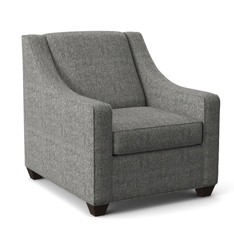 Phillips Upholstered Accent Chair, Cafelle, Connelly Dove