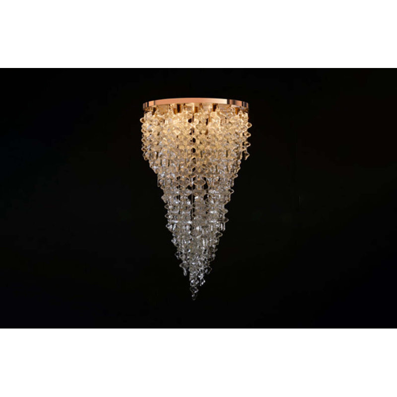 Brutale 14 - Light Chandelier, Polished Bronze