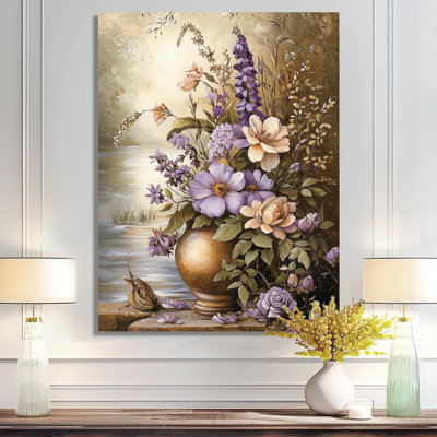 Impressionist Garden Vintage Style - Botanicals Wall Art