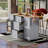 Durable Rolling Kitchen Island with Slide-Out Shelves and Ample Storage, Perfect for Modern Kitchens and Small Spaces.-1704134241