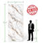 Rouleau de lambris en vinyle mat 118 po x l 47 po pour décoration murale intérieure-114763758