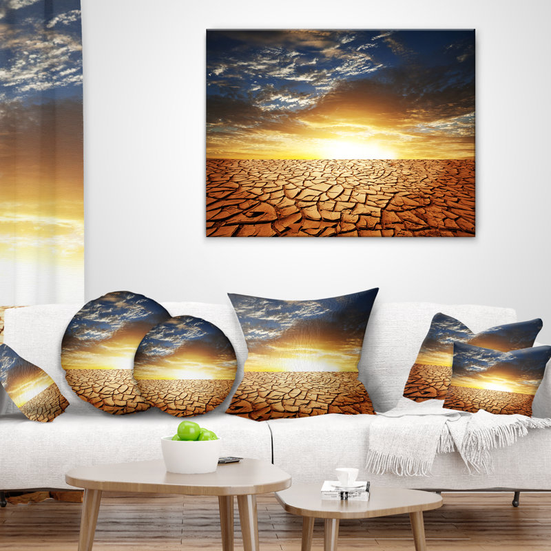Coussin décoratif Designart, Rectangle 12" x 20"