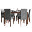 Ensemble de salle à manger avec table de salle à manger de L 59 po et chaise en bois-1774798339-1774798336