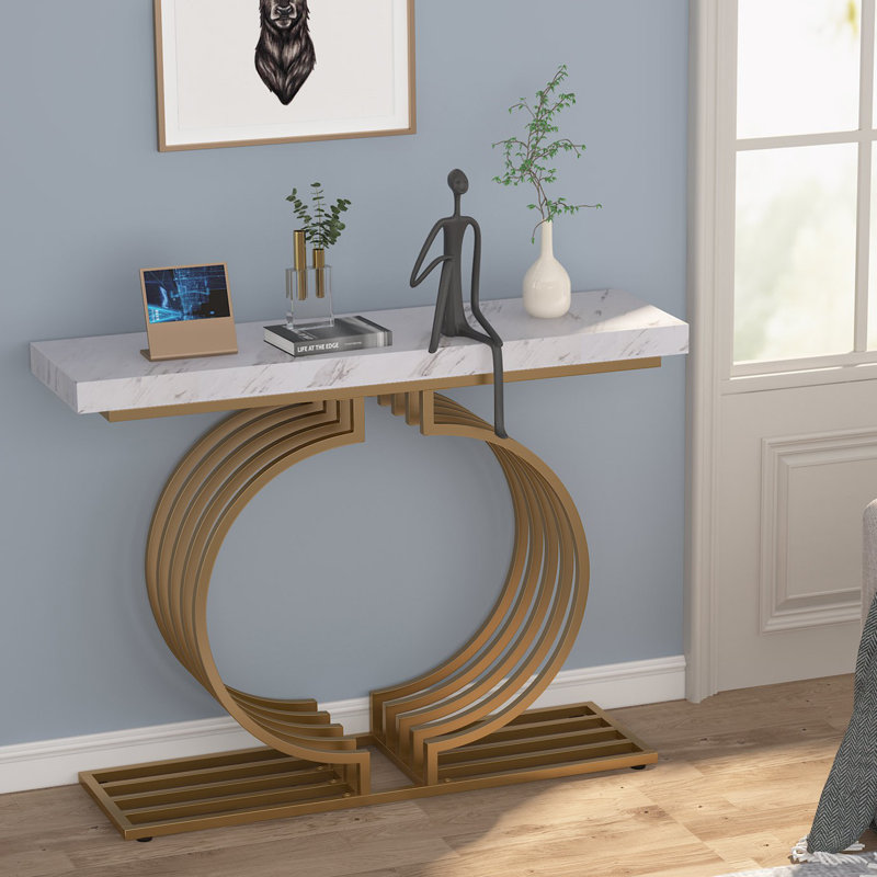 Console 39,37 po Masuko, Blanc