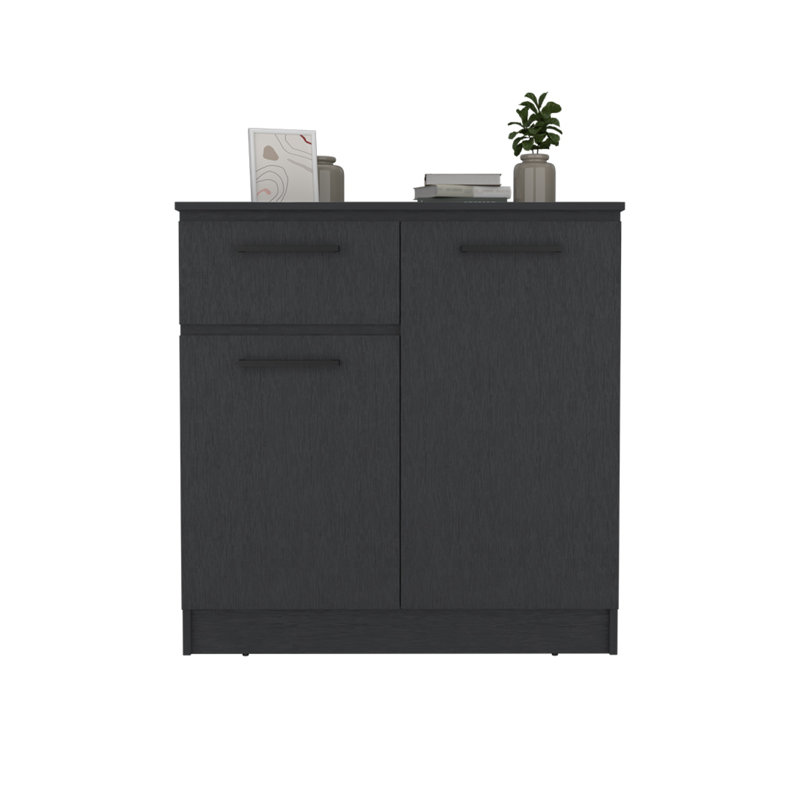 Commode Carlin, chambre à coucher, noir