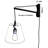 Twinar Plug-in Armed Sconce-1180312051-1180312060-1094994866