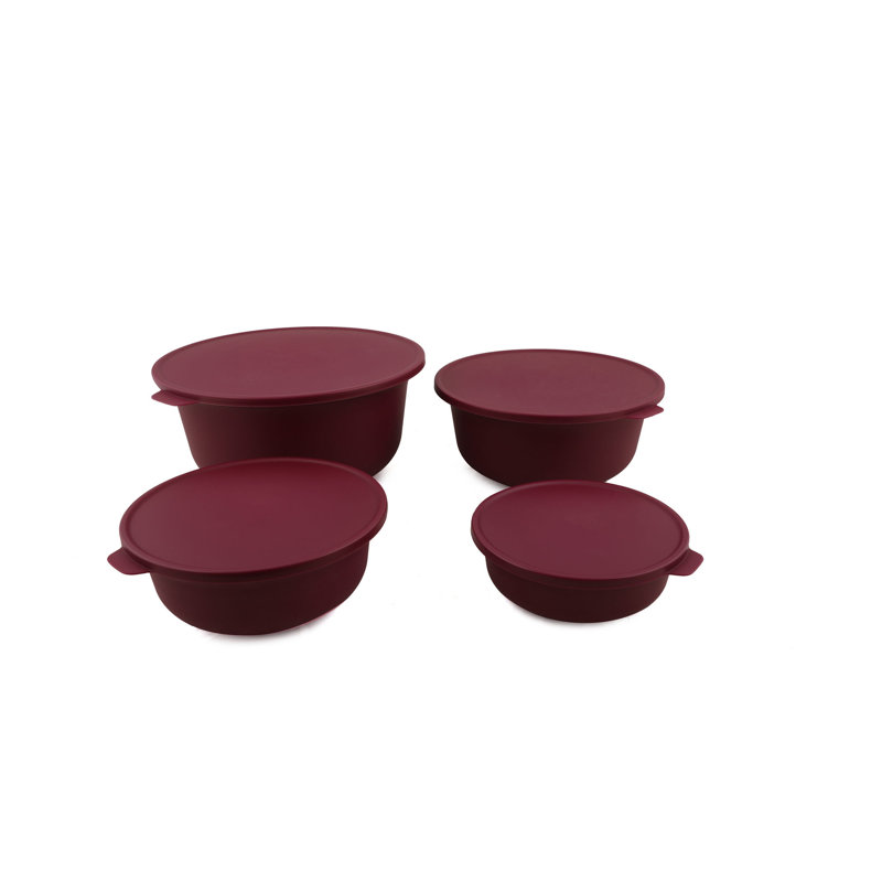 Ensemble de boîte de rangement (4 pièces), Mauve