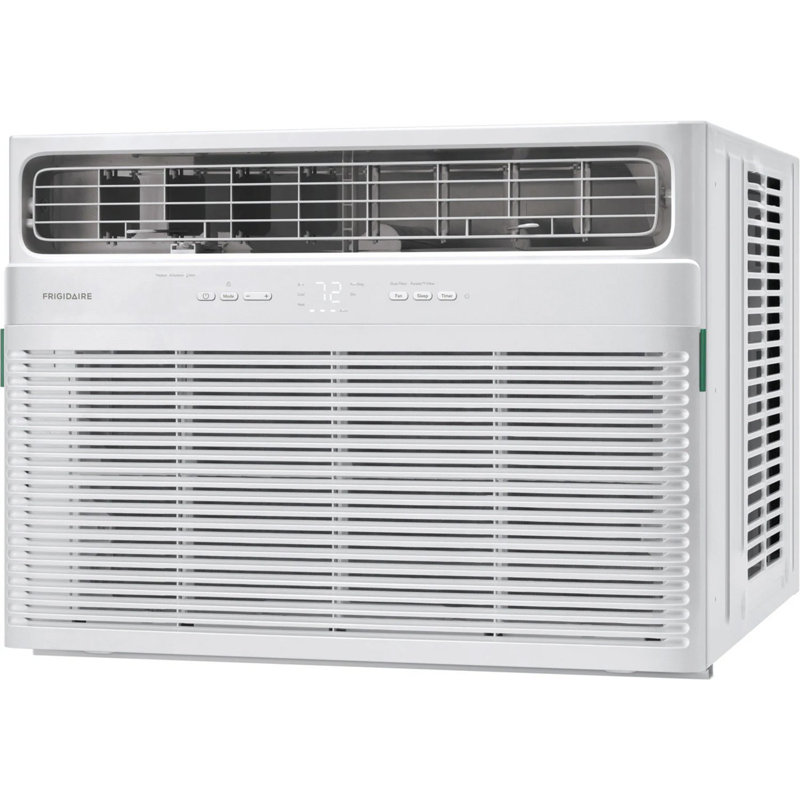 Frigidaire 23 000 BTU 230 V 1 600 pieds carrés Pi. Climatiseur de fenêtre avec chauffage blanc de 16 000 BTU, 23000