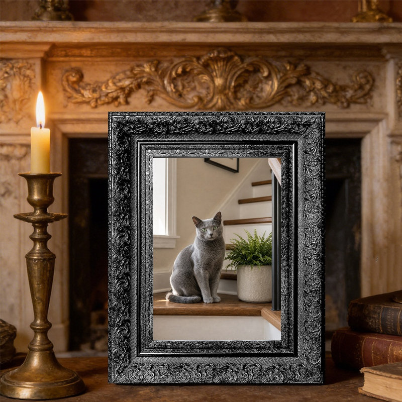 Cadre photo noir 3 pièces 11 "x 14" de style rétro avec forme rectangulaire classique, Noir, 3, L 11 po x H 14 po