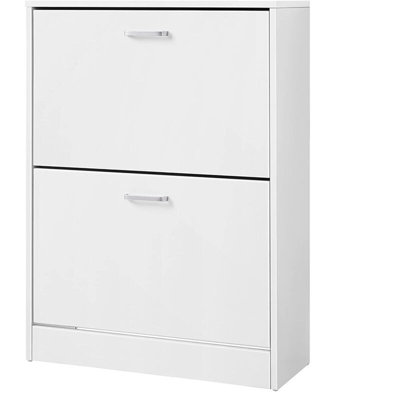 12 Pair Flip Down Shoe Storage