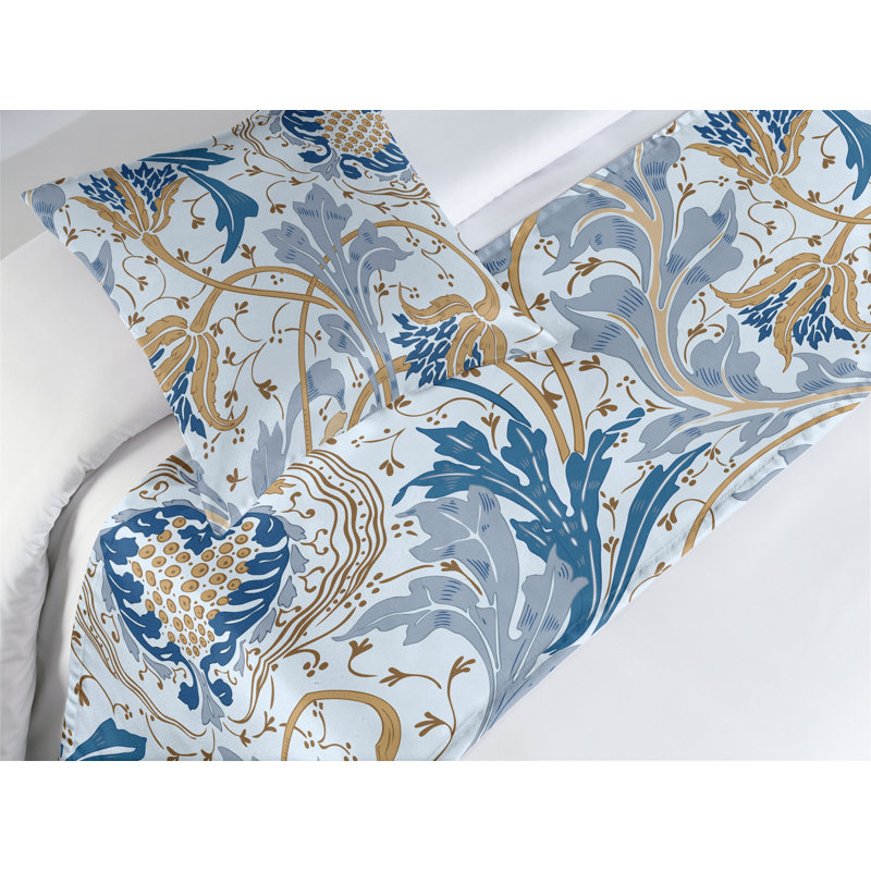 Ensemble de chemin de lit Ambesonne Floral Design Boho Atmosphere