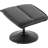 Upholstered Swivel Recliner Chair With Ottoman, 26'' Faux Leather Lounge Chair With Adjustable Backrest
