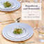 Assiette à salade jetable en plastique épais-379200591