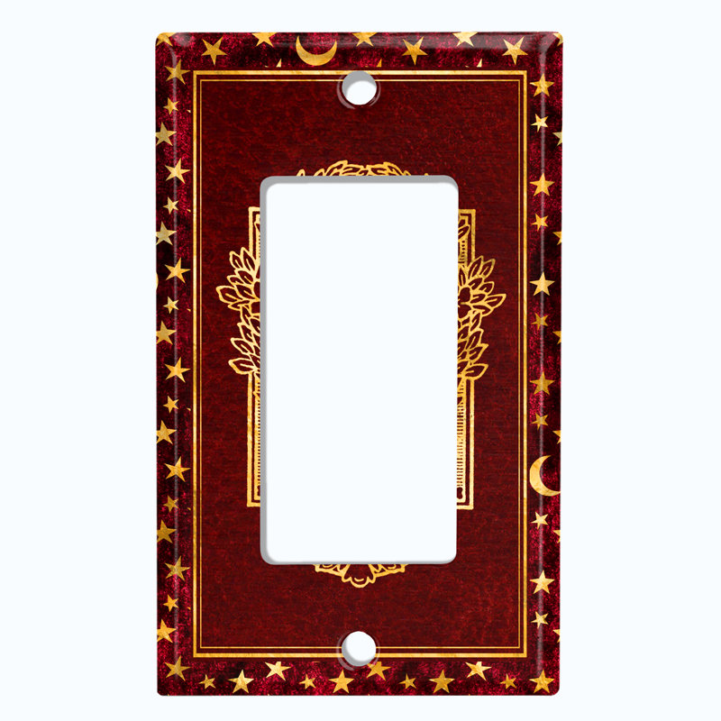 Plaque murale à 1 sortie Elegant Candles Wreath, Marron