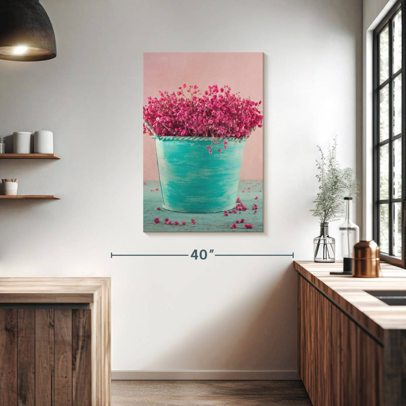 Fleurs Harnek, H 39 po x l 26 po